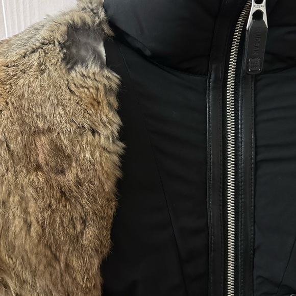 Women's RUDSAK Winter Fur Trim Coat - Picture 5 of 8